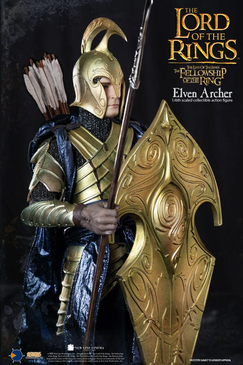 Pedido Figura Elven Archer - The Lord of the Rings "The Fellowship of the Ring" marca Asmus Toys LOTR027A escala 1/6 - Image 3