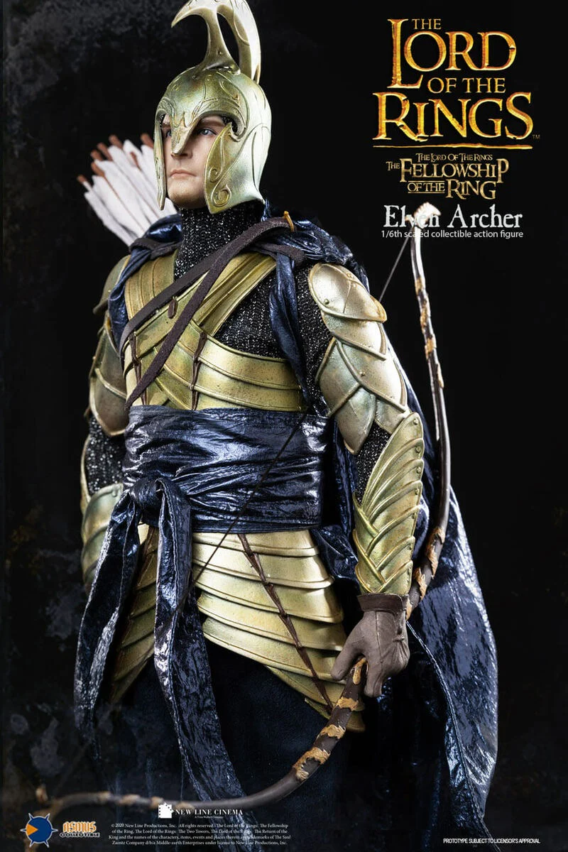 Pedido Figura Elven Archer - The Lord of the Rings "The Fellowship of the Ring" marca Asmus Toys LOTR027A escala 1/6 - Image 6