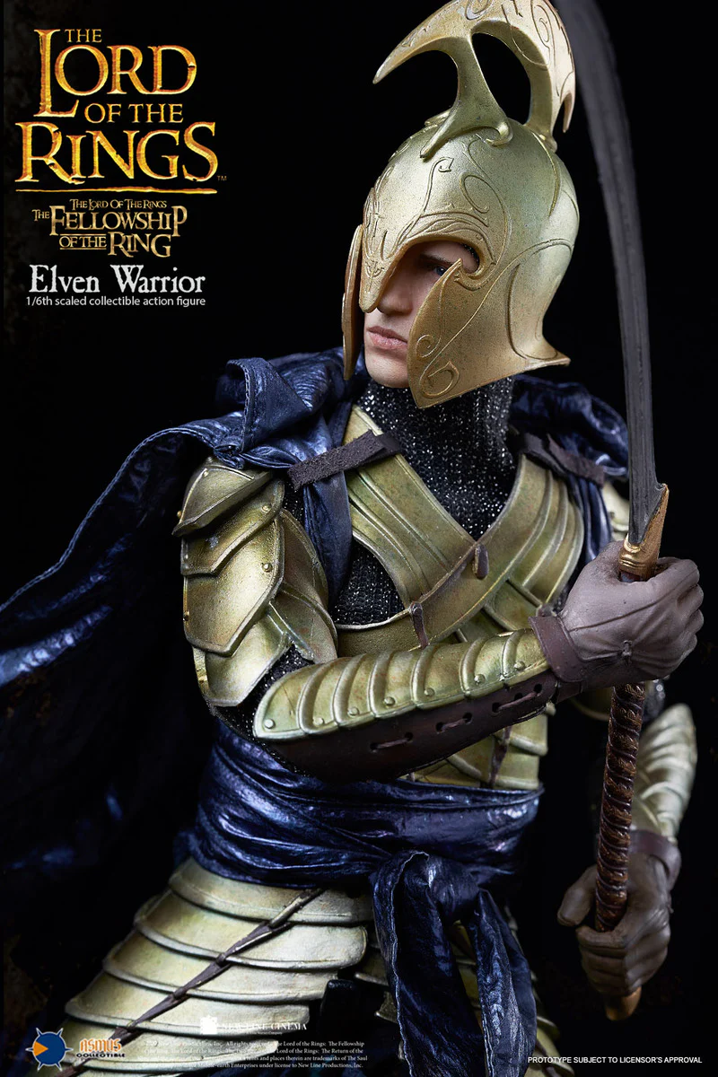 Pedido Figura Elven Warrior - The Lord of the Rings "The Fellowship of the Ring" marca Asmus Toys LOTR027W escala 1/6 - Image 3