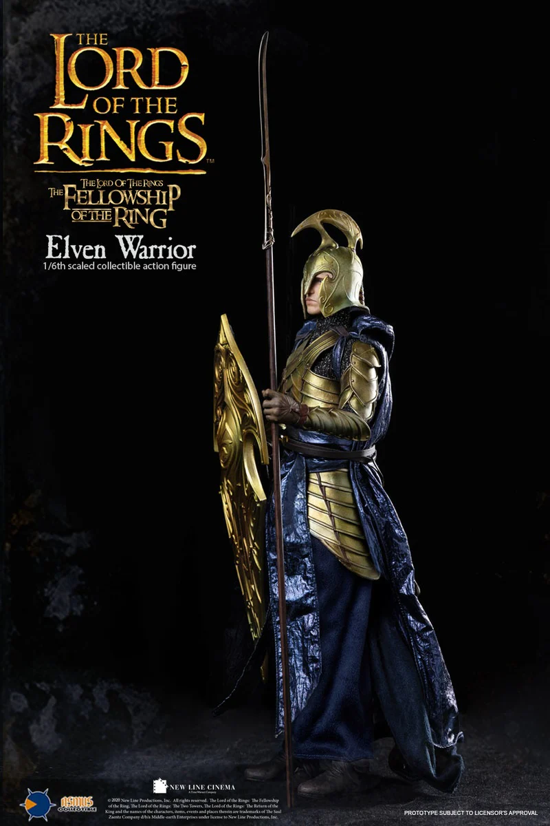 Pedido Figura Elven Warrior - The Lord of the Rings "The Fellowship of the Ring" marca Asmus Toys LOTR027W escala 1/6 - Image 6
