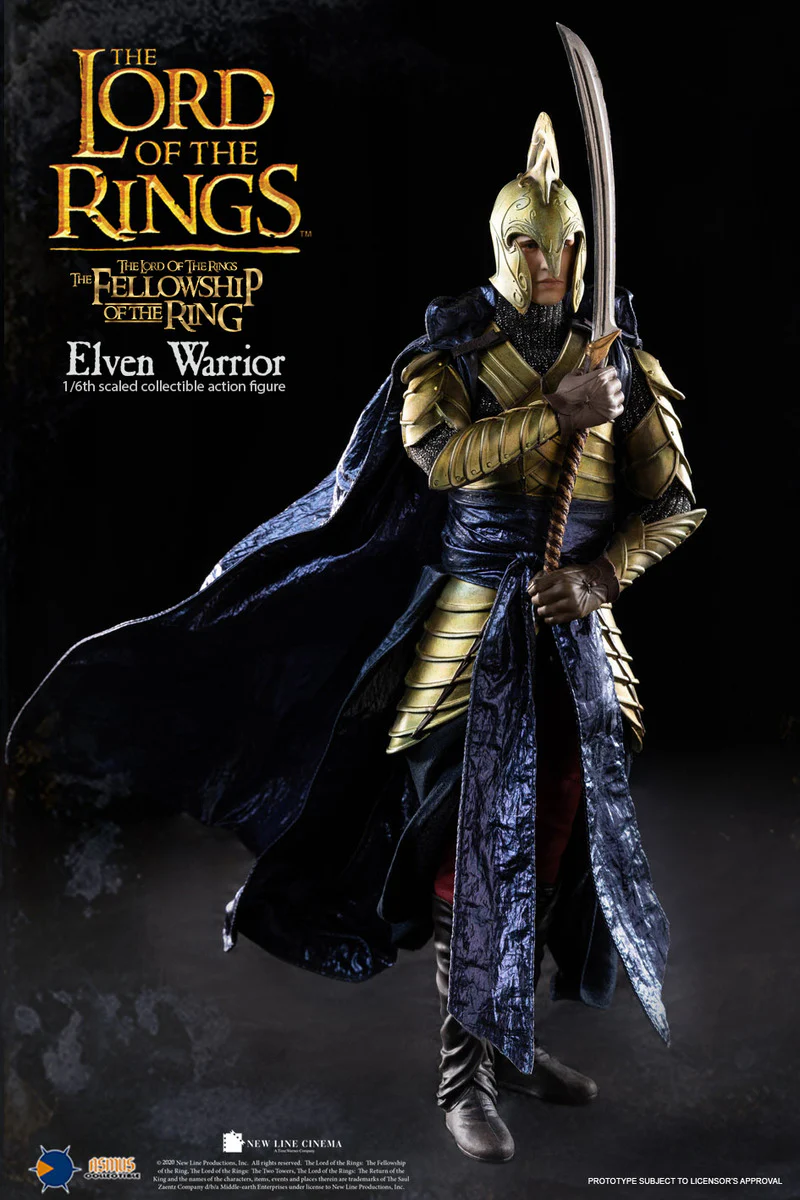 Pedido Figura Elven Warrior - The Lord of the Rings "The Fellowship of the Ring" marca Asmus Toys LOTR027W escala 1/6 - Image 7