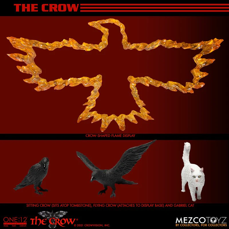 Pedido Figura Erick Draven - The crow - One:12 Collective marca Mezco Toyz 76474 escala pequeña 1/12 - Image 18