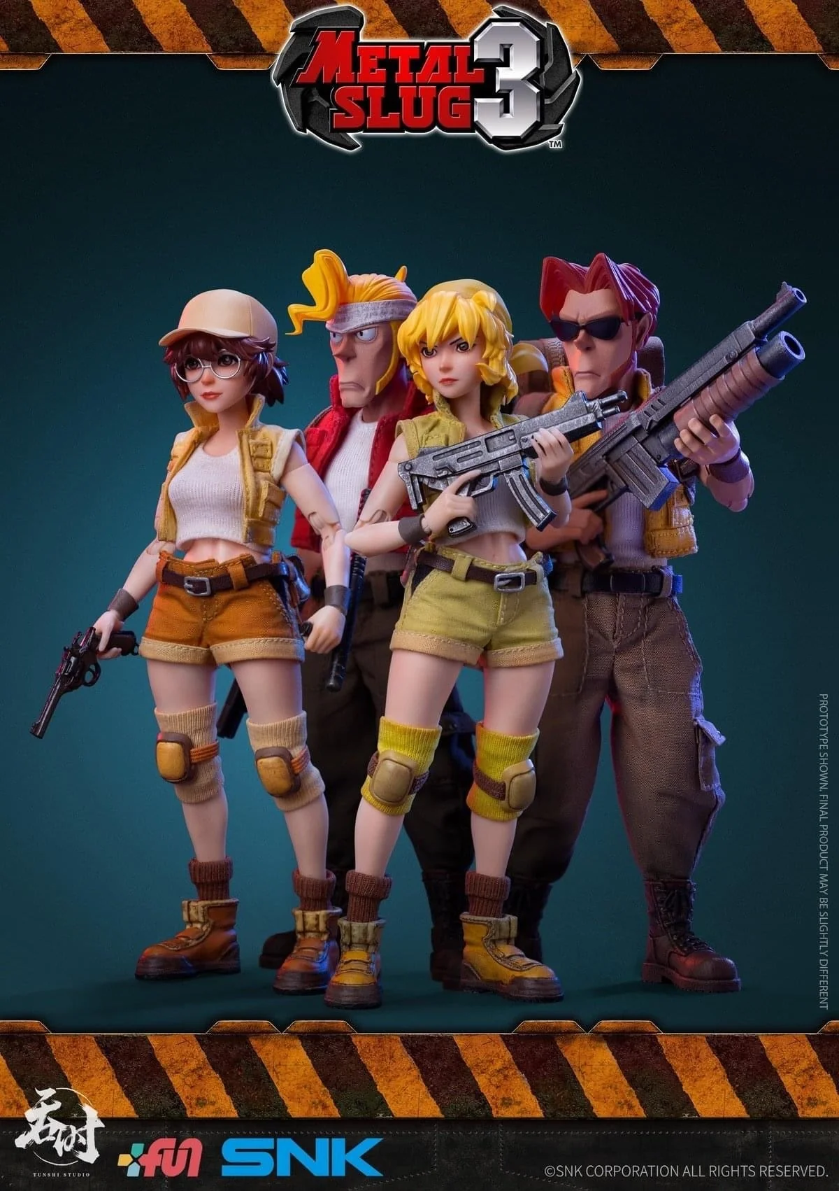 Pedido Figura Fiolina Germi - SNK METAL SLUG III marca Tunshi Studio SNK TS-006 escala pequeña 1/12 - Image 13