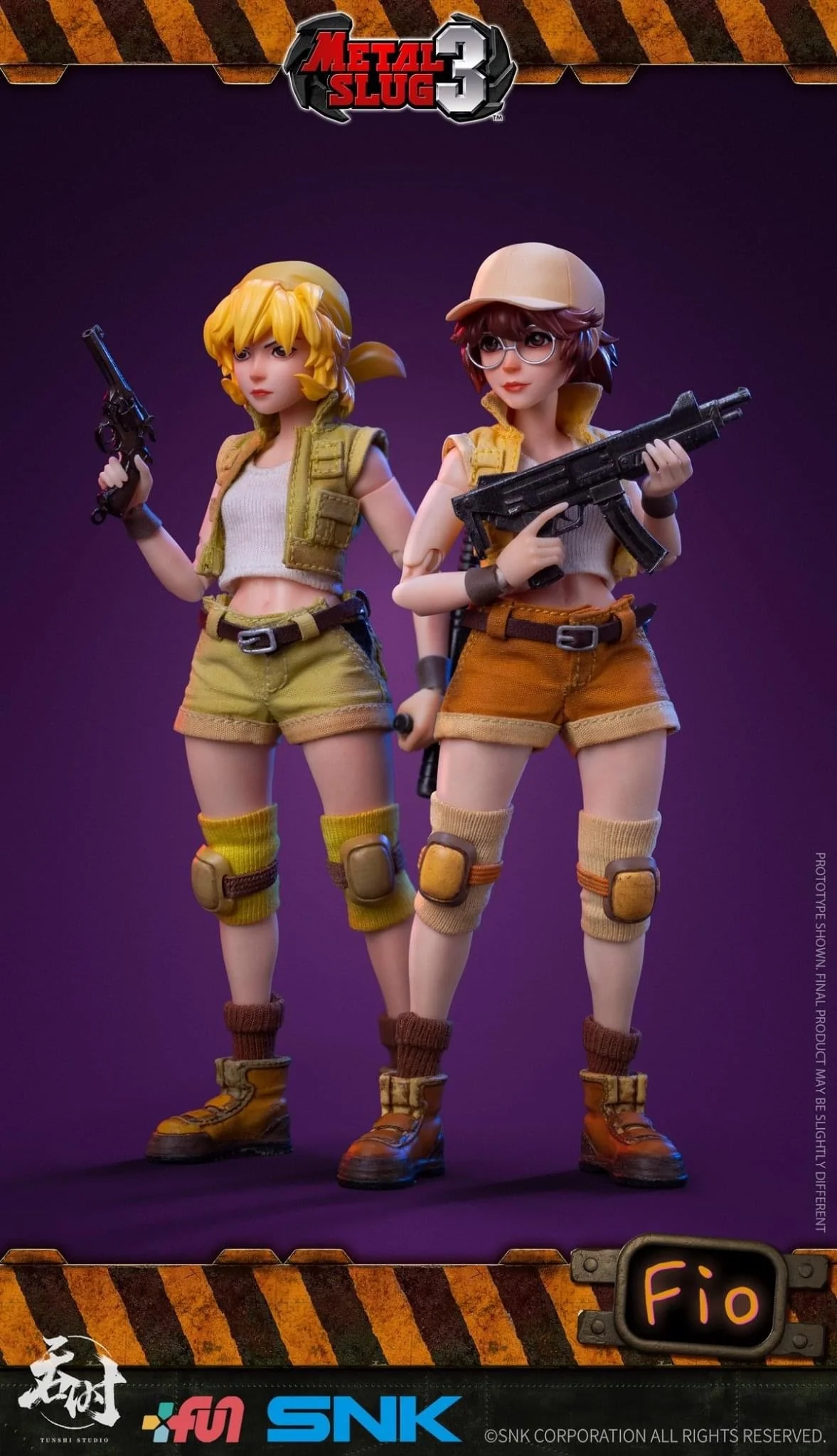 Pedido Figura Fiolina Germi - SNK METAL SLUG III marca Tunshi Studio SNK TS-006 escala pequeña 1/12 - Image 14