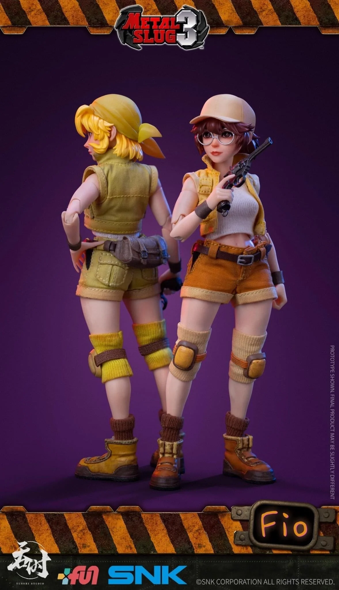 Pedido Figura Fiolina Germi - SNK METAL SLUG III marca Tunshi Studio SNK TS-006 escala pequeña 1/12 - Image 15