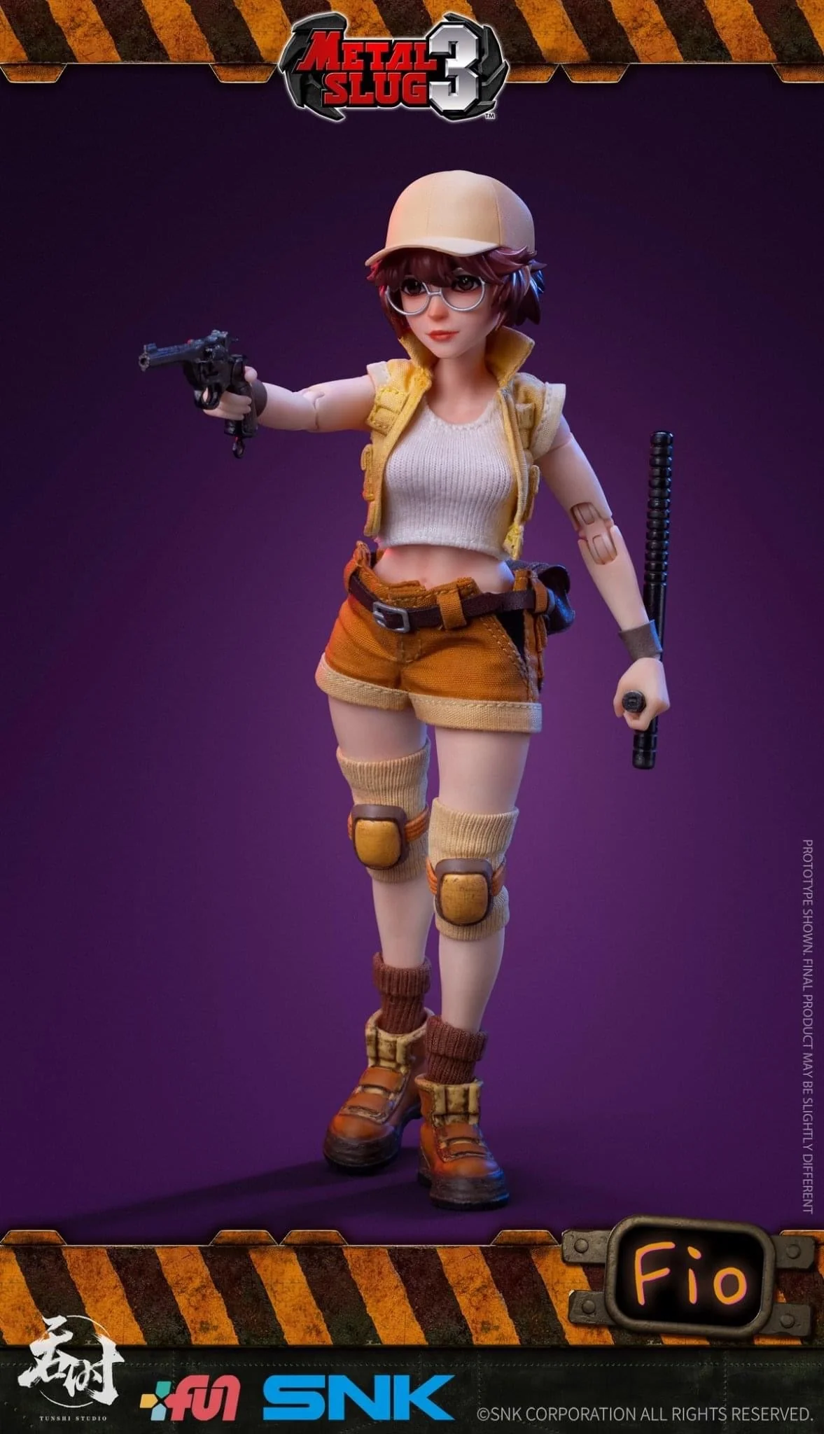 Pedido Figura Fiolina Germi - SNK METAL SLUG III marca Tunshi Studio SNK TS-006 escala pequeña 1/12 - Image 2