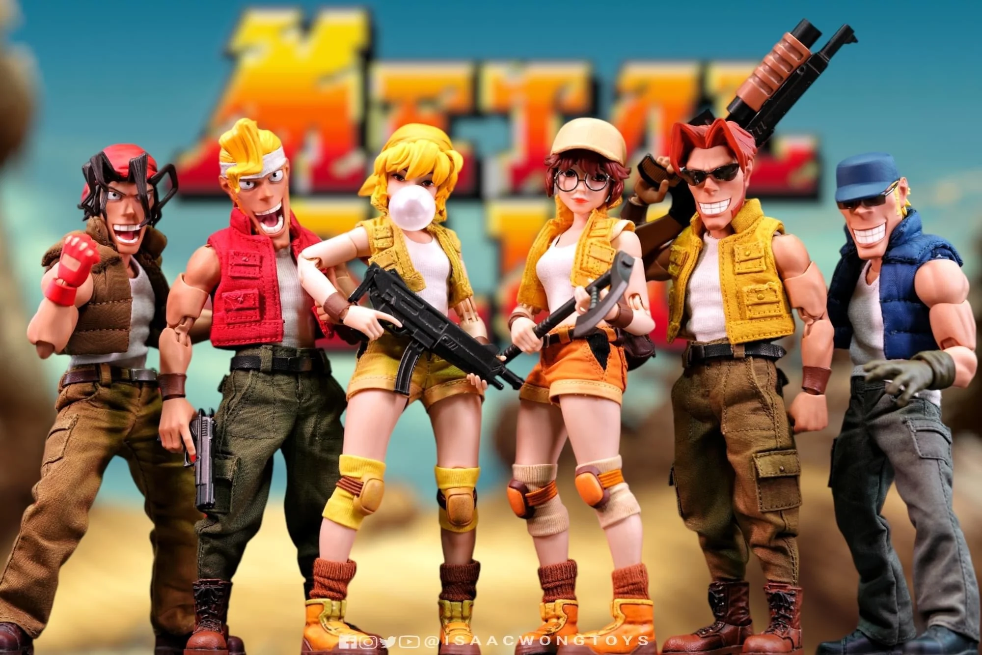 Pedido Figura Fiolina Germi - SNK METAL SLUG III marca Tunshi Studio SNK TS-006 escala pequeña 1/12 - Image 26