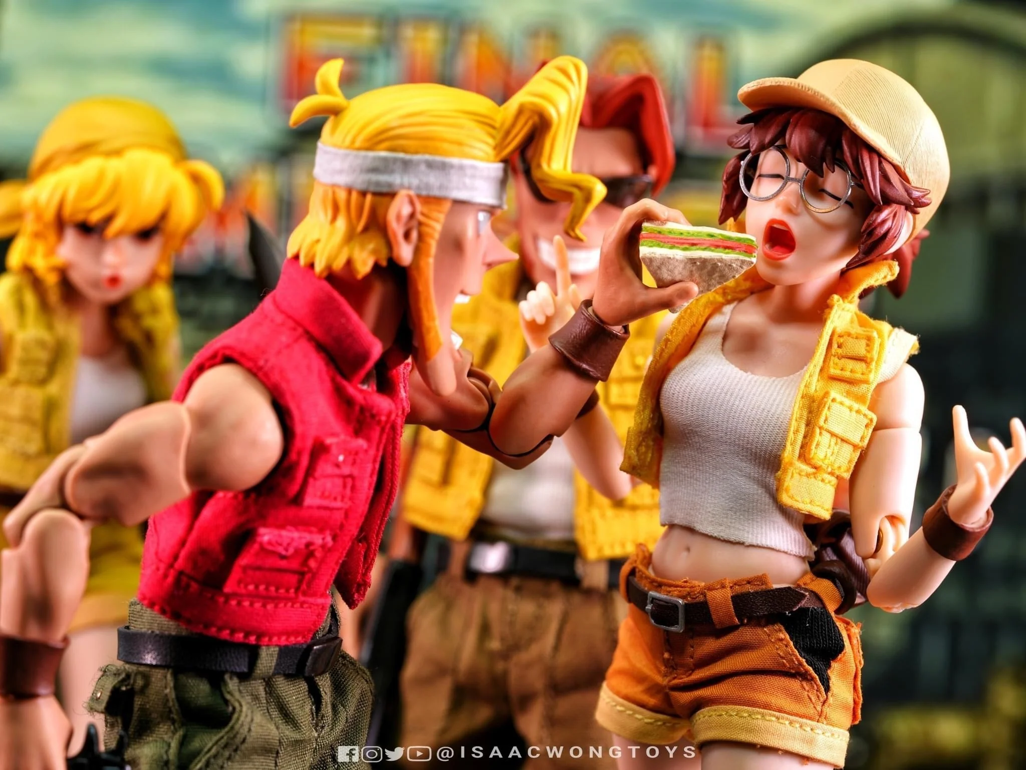 Pedido Figura Fiolina Germi - SNK METAL SLUG III marca Tunshi Studio SNK TS-006 escala pequeña 1/12 - Image 27
