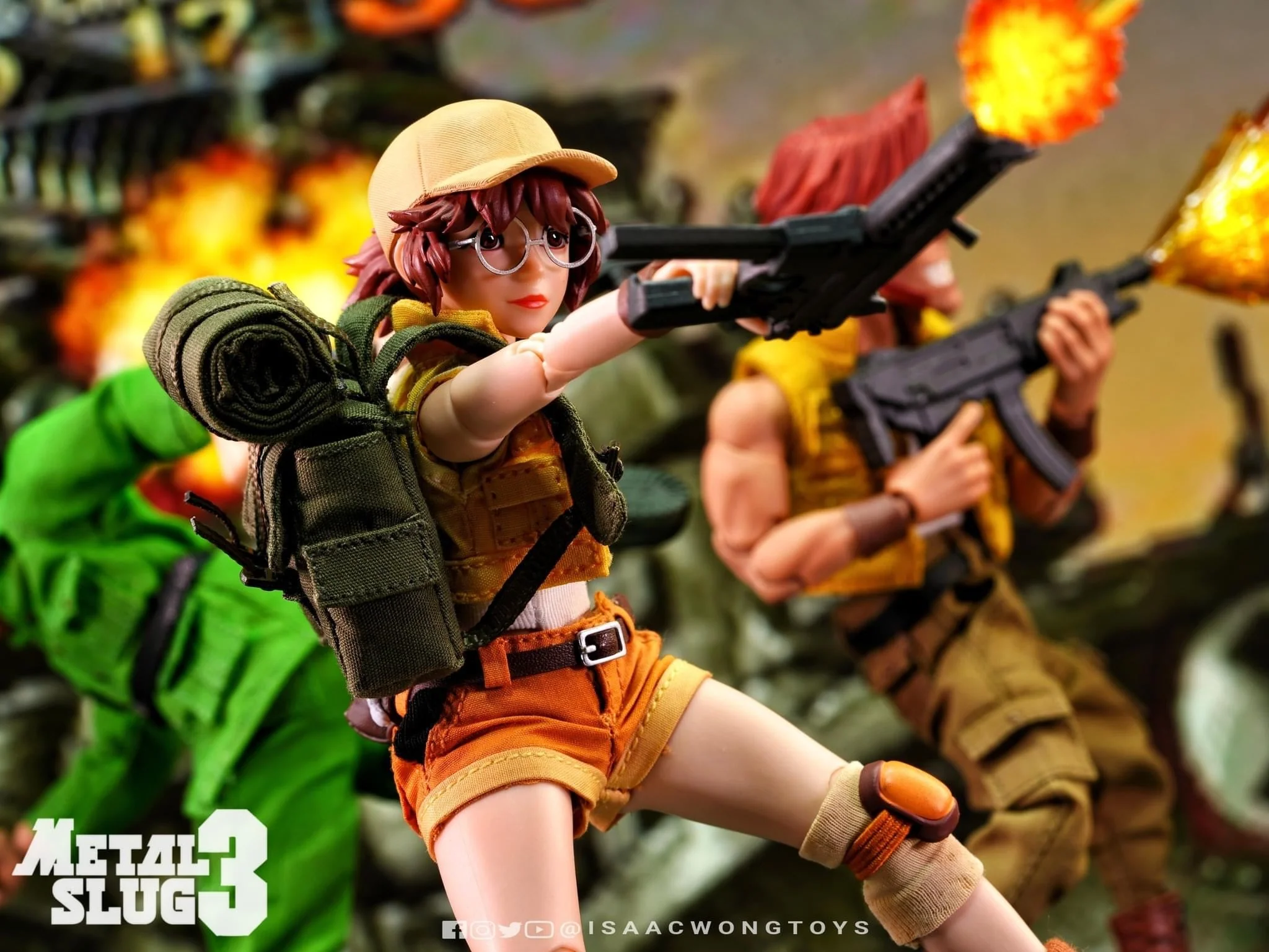 Pedido Figura Fiolina Germi - SNK METAL SLUG III marca Tunshi Studio SNK TS-006 escala pequeña 1/12 - Image 28