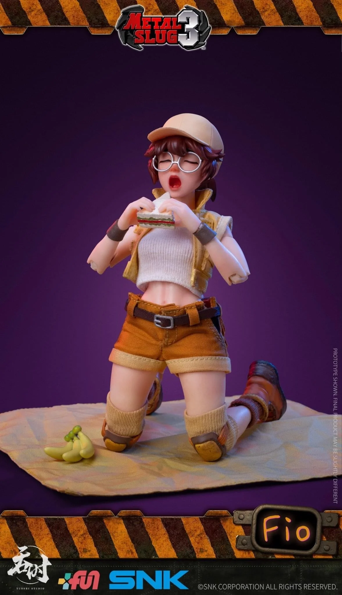 Pedido Figura Fiolina Germi - SNK METAL SLUG III marca Tunshi Studio SNK TS-006 escala pequeña 1/12 - Image 3