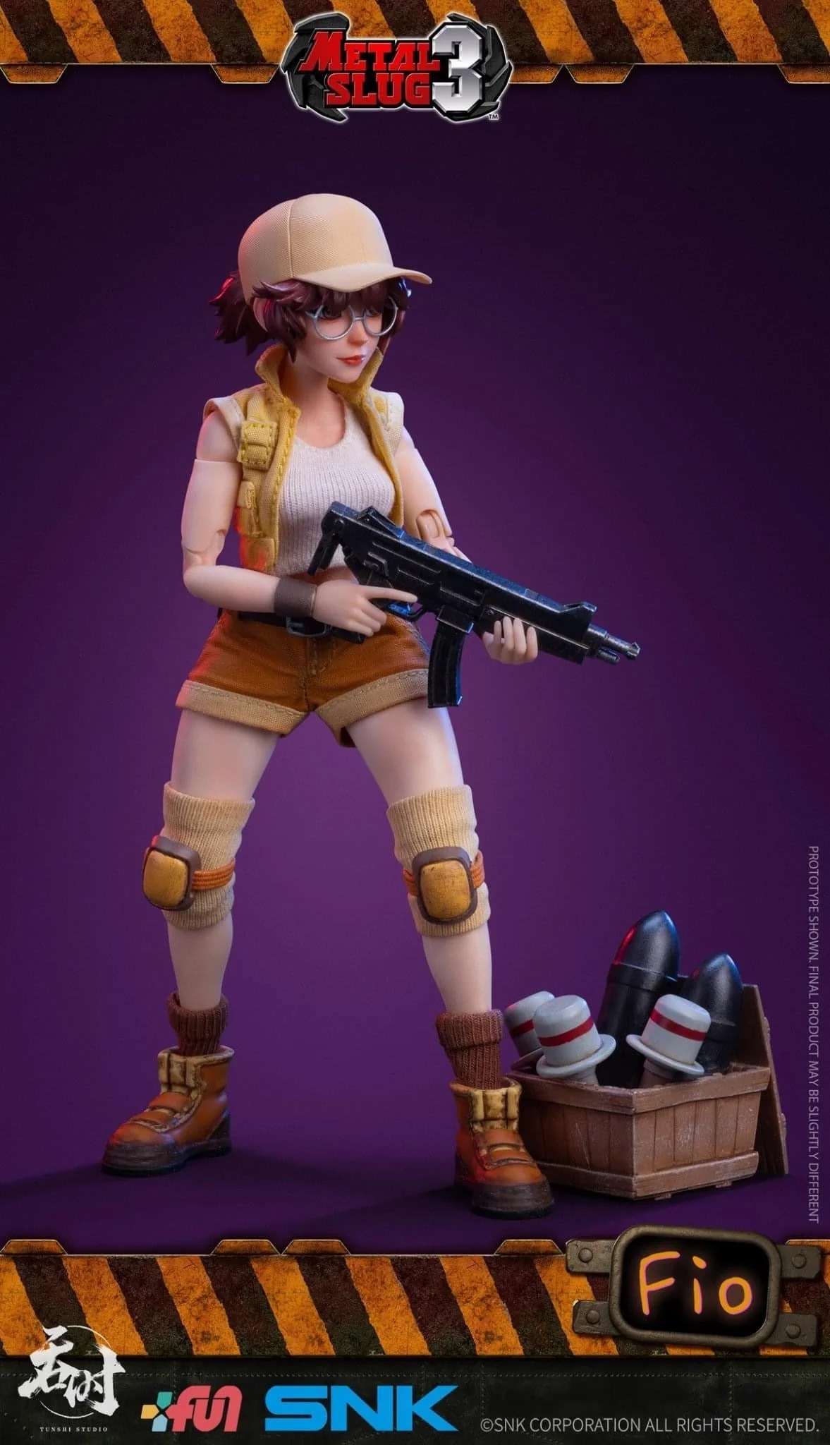 Pedido Figura Fiolina Germi - SNK METAL SLUG III marca Tunshi Studio SNK TS-006 escala pequeña 1/12 - Image 5