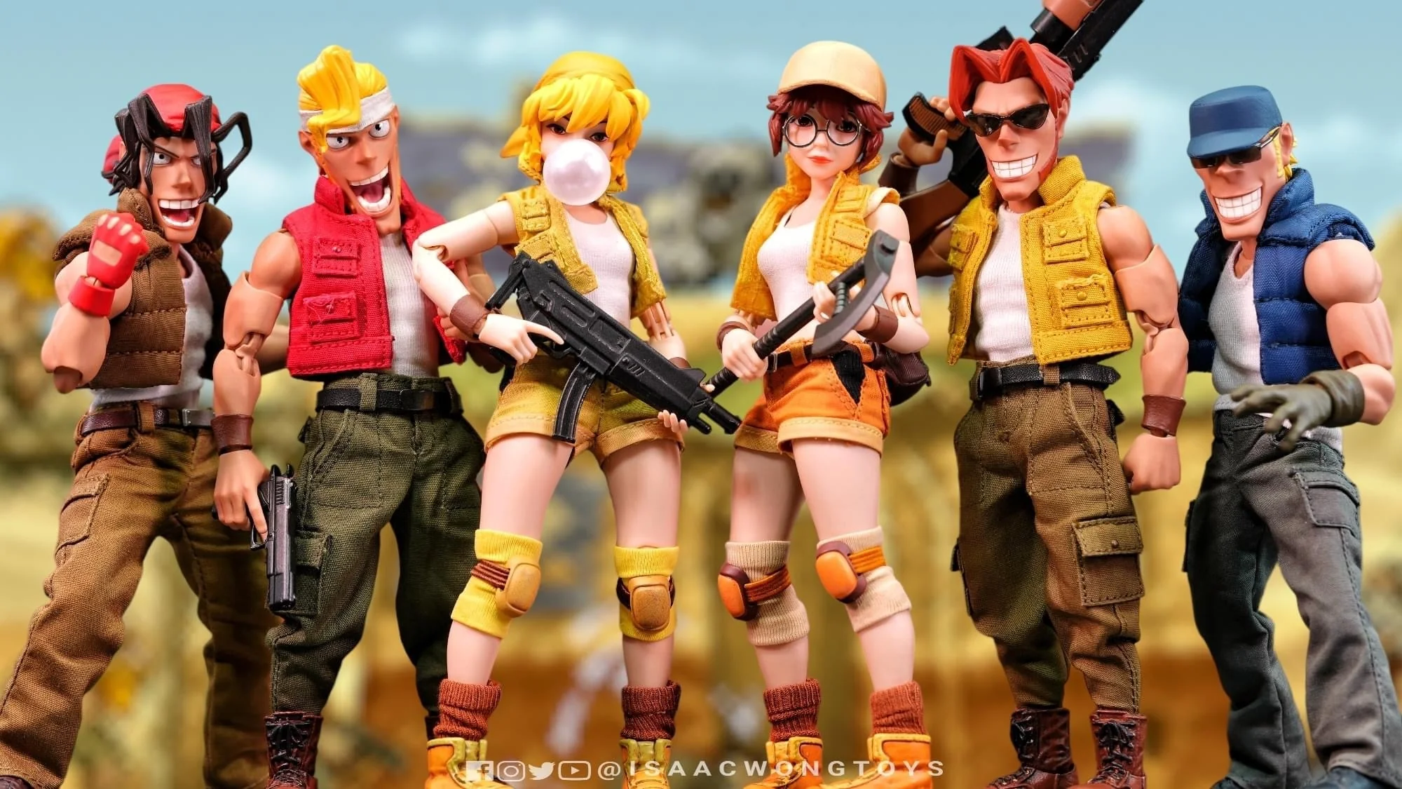 Pedido Figura Fiolina Germi - SNK METAL SLUG III marca Tunshi Studio SNK TS-006 escala pequeña 1/12 - Image 66