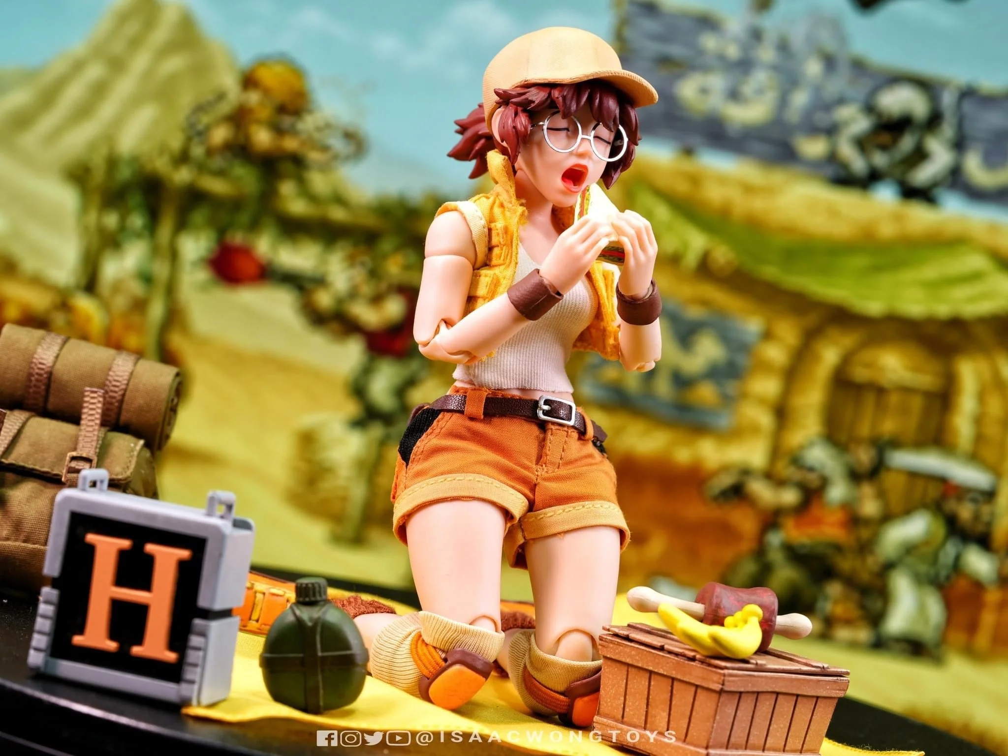 Pedido Figura Fiolina Germi - SNK METAL SLUG III marca Tunshi Studio SNK TS-006 escala pequeña 1/12 - Image 69