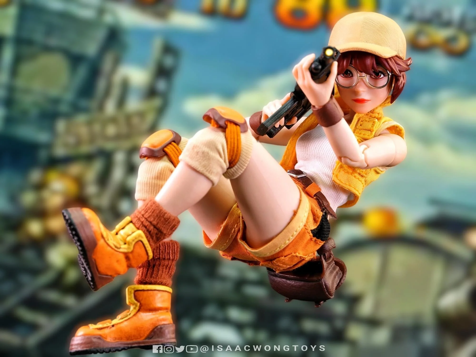 Pedido Figura Fiolina Germi - SNK METAL SLUG III marca Tunshi Studio SNK TS-006 escala pequeña 1/12 - Image 74