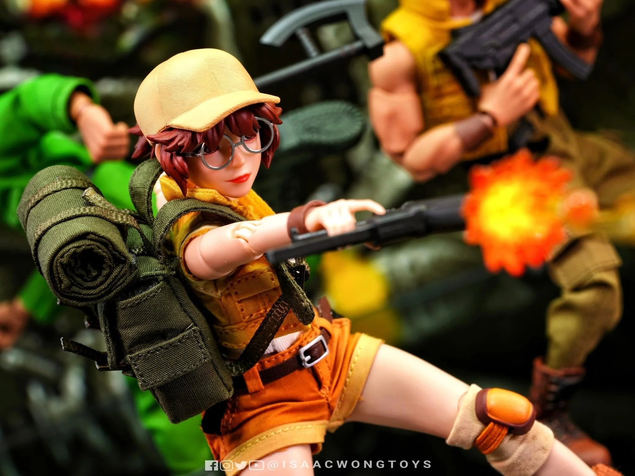 Pedido Figura Fiolina Germi - SNK METAL SLUG III marca Tunshi Studio SNK TS-006 escala pequeña 1/12 - Image 76