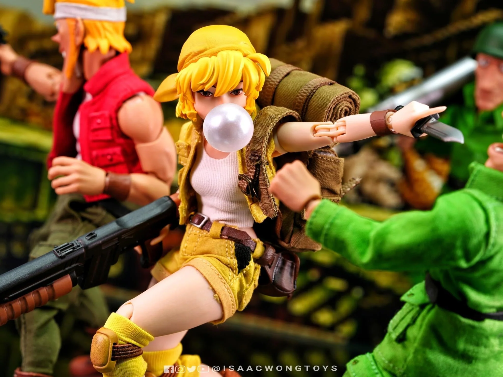 Pedido Figura Fiolina Germi - SNK METAL SLUG III marca Tunshi Studio SNK TS-006 escala pequeña 1/12 - Image 77