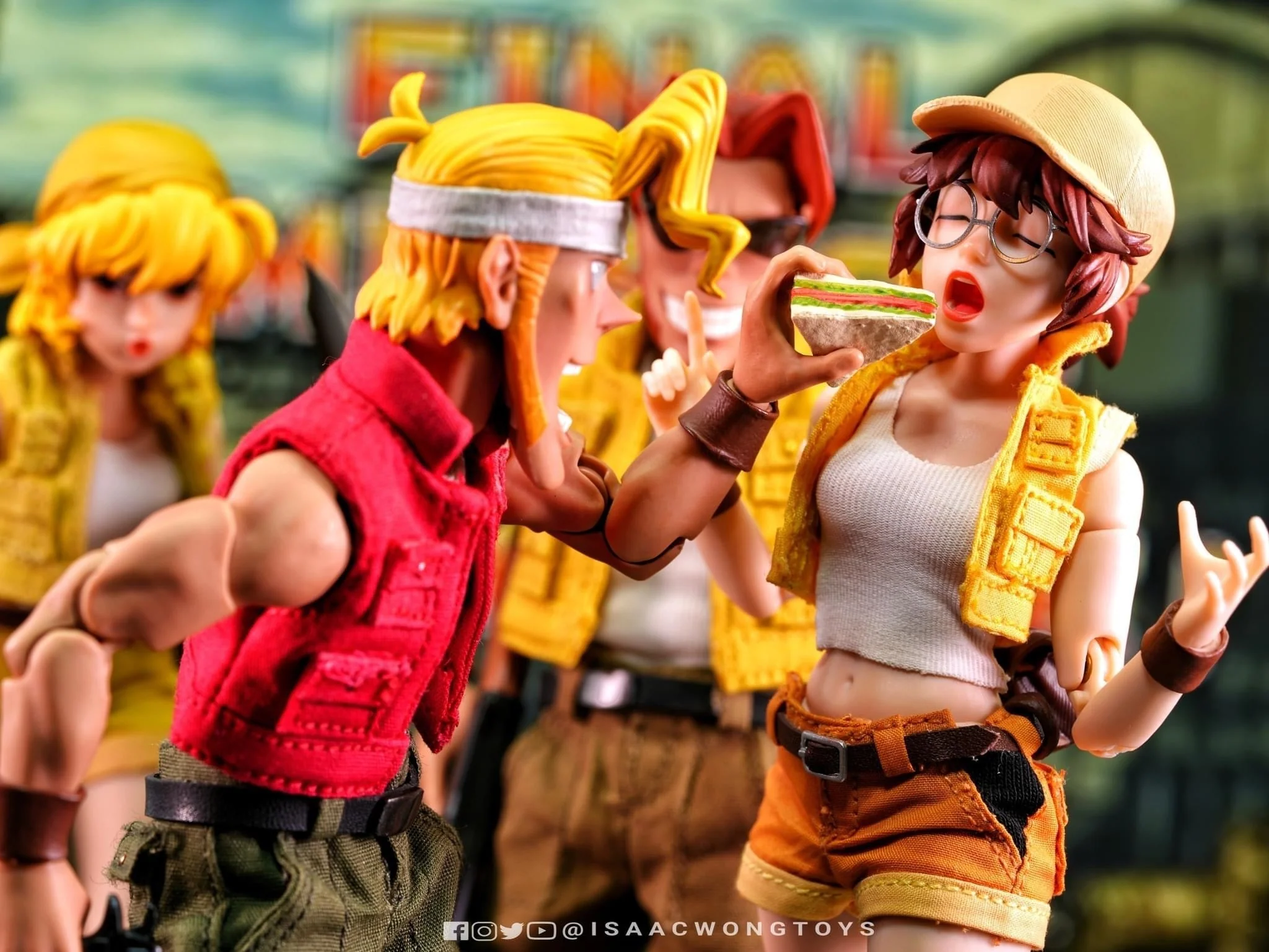Pedido Figura Fiolina Germi - SNK METAL SLUG III marca Tunshi Studio SNK TS-006 escala pequeña 1/12 - Image 85