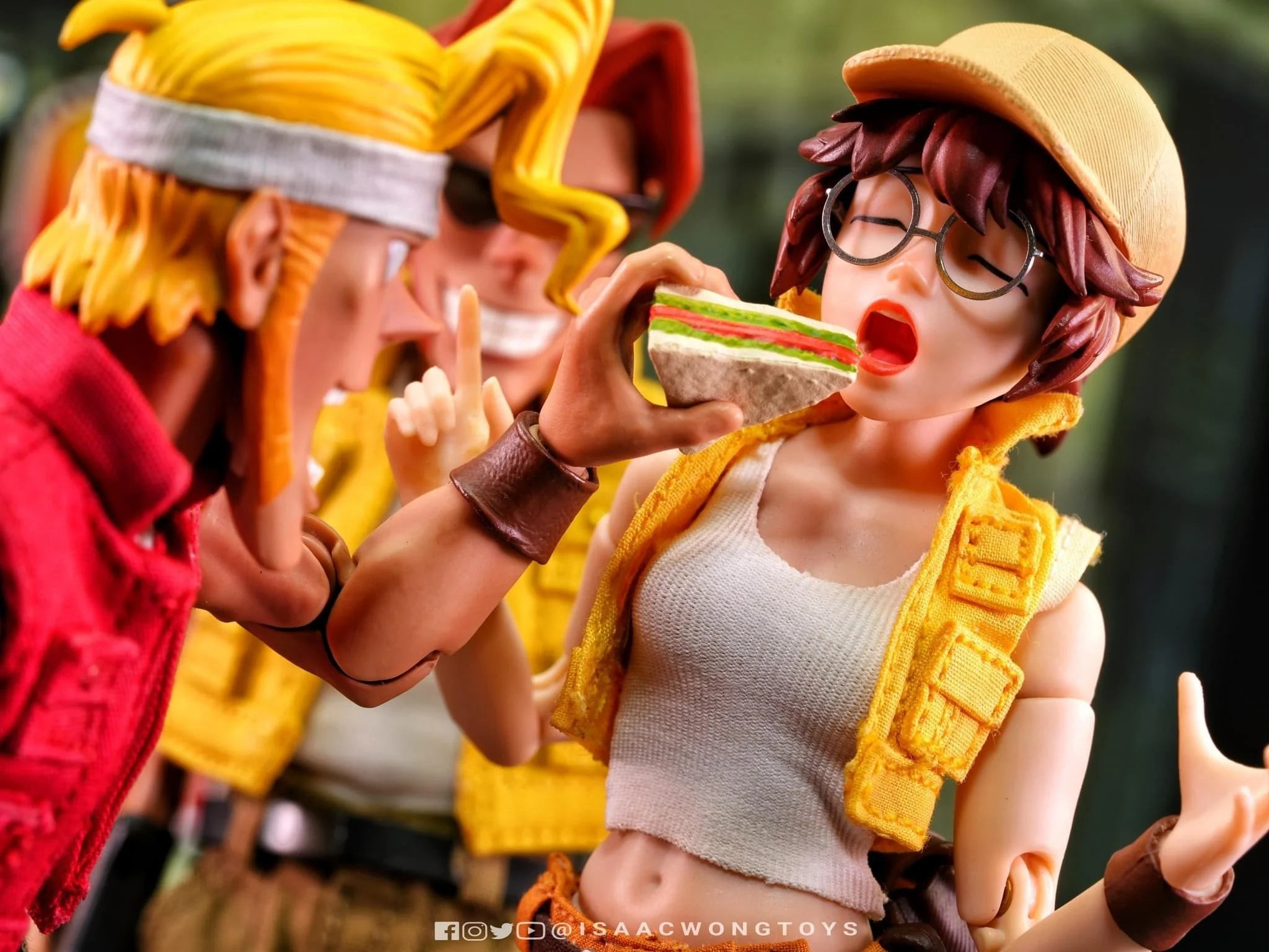 Pedido Figura Fiolina Germi - SNK METAL SLUG III marca Tunshi Studio SNK TS-006 escala pequeña 1/12 - Image 86