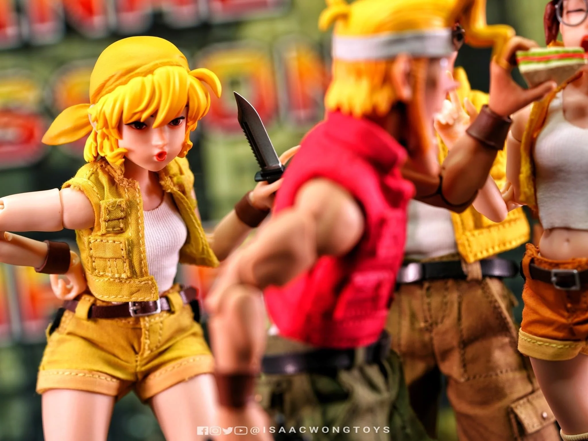 Pedido Figura Fiolina Germi - SNK METAL SLUG III marca Tunshi Studio SNK TS-006 escala pequeña 1/12 - Image 87