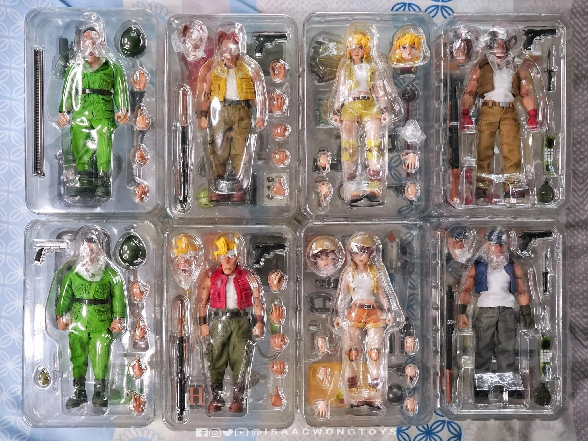 Pedido Figura Fiolina Germi - SNK METAL SLUG III marca Tunshi Studio SNK TS-006 escala pequeña 1/12 - Image 88