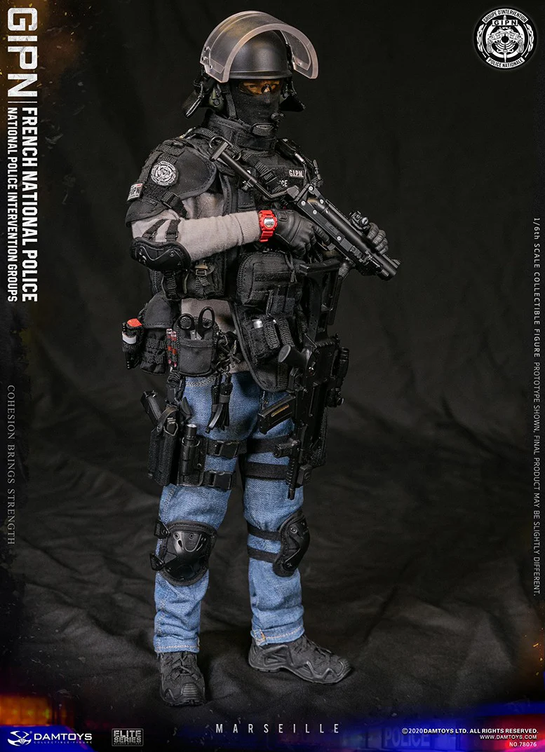 Pedido Figura French National Police GIPN Marseille marca Damtoys 78076 escala 1/6 - Image 10