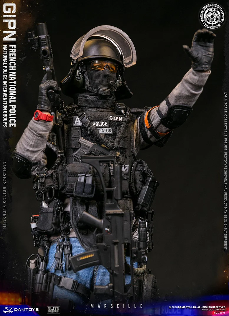 Pedido Figura French National Police GIPN Marseille marca Damtoys 78076 escala 1/6 - Image 3