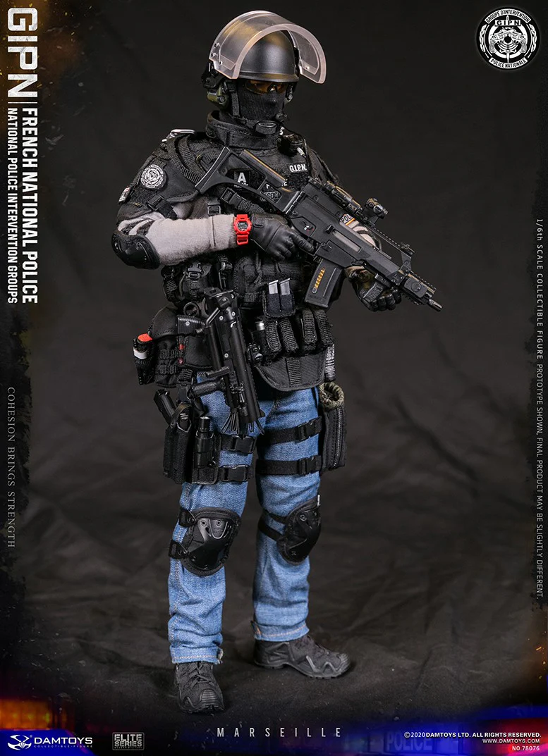 Pedido Figura French National Police GIPN Marseille marca Damtoys 78076 escala 1/6 - Image 4