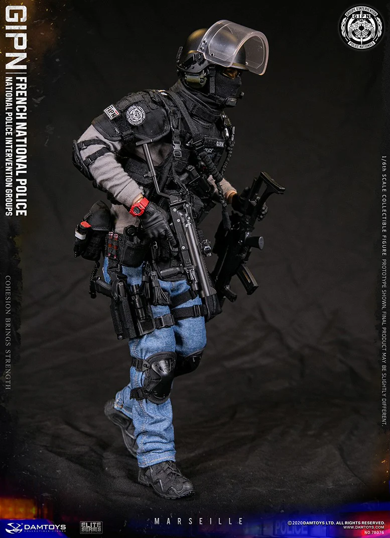Pedido Figura French National Police GIPN Marseille marca Damtoys 78076 escala 1/6 - Image 6