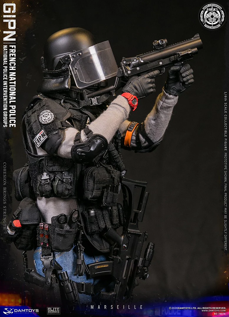 Pedido Figura French National Police GIPN Marseille marca Damtoys 78076 escala 1/6 - Image 7
