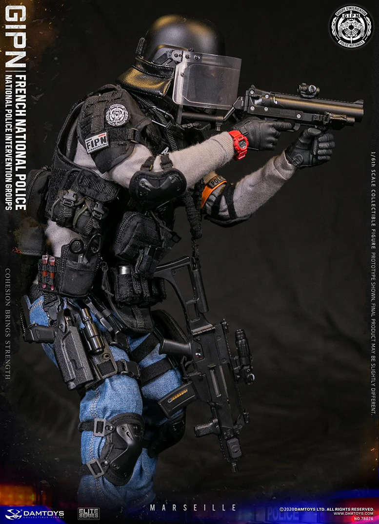 Pedido Figura French National Police GIPN Marseille marca Damtoys 78076 escala 1/6 - Image 8