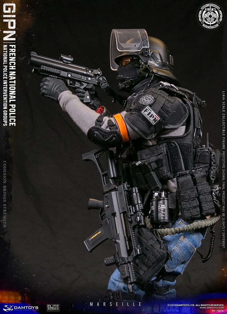 Pedido Figura French National Police GIPN Marseille marca Damtoys 78076 escala 1/6 - Image 9