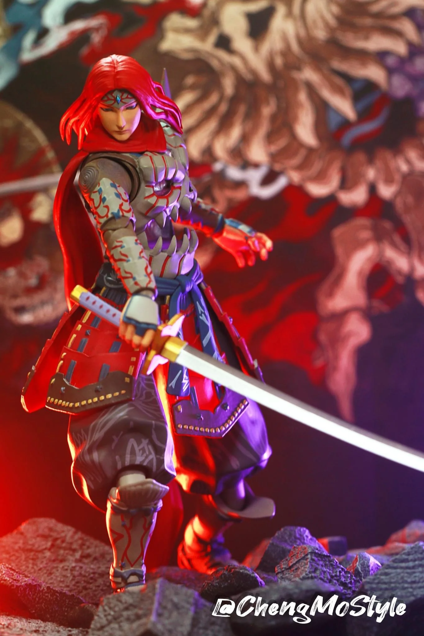 Pedido Figura Getsu Fuma - Getsu Fuma Den: Undying Moon marca Storm Collectibles GFUD01 escala pequeña 1/12 - Image 21