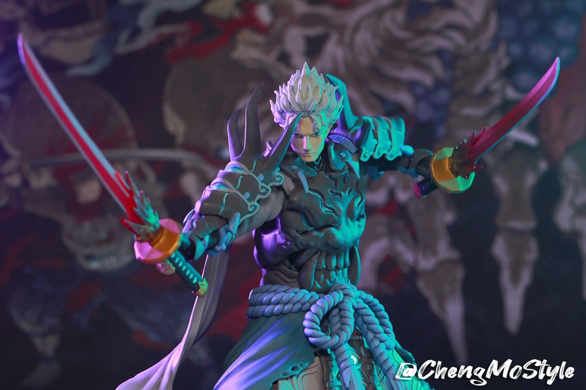 Pedido Figura Getsu Rando - Getsu Fuma Den: Undying Moon marca Storm Collectibles GFUD02 escala pequeña 1/12 - Image 14