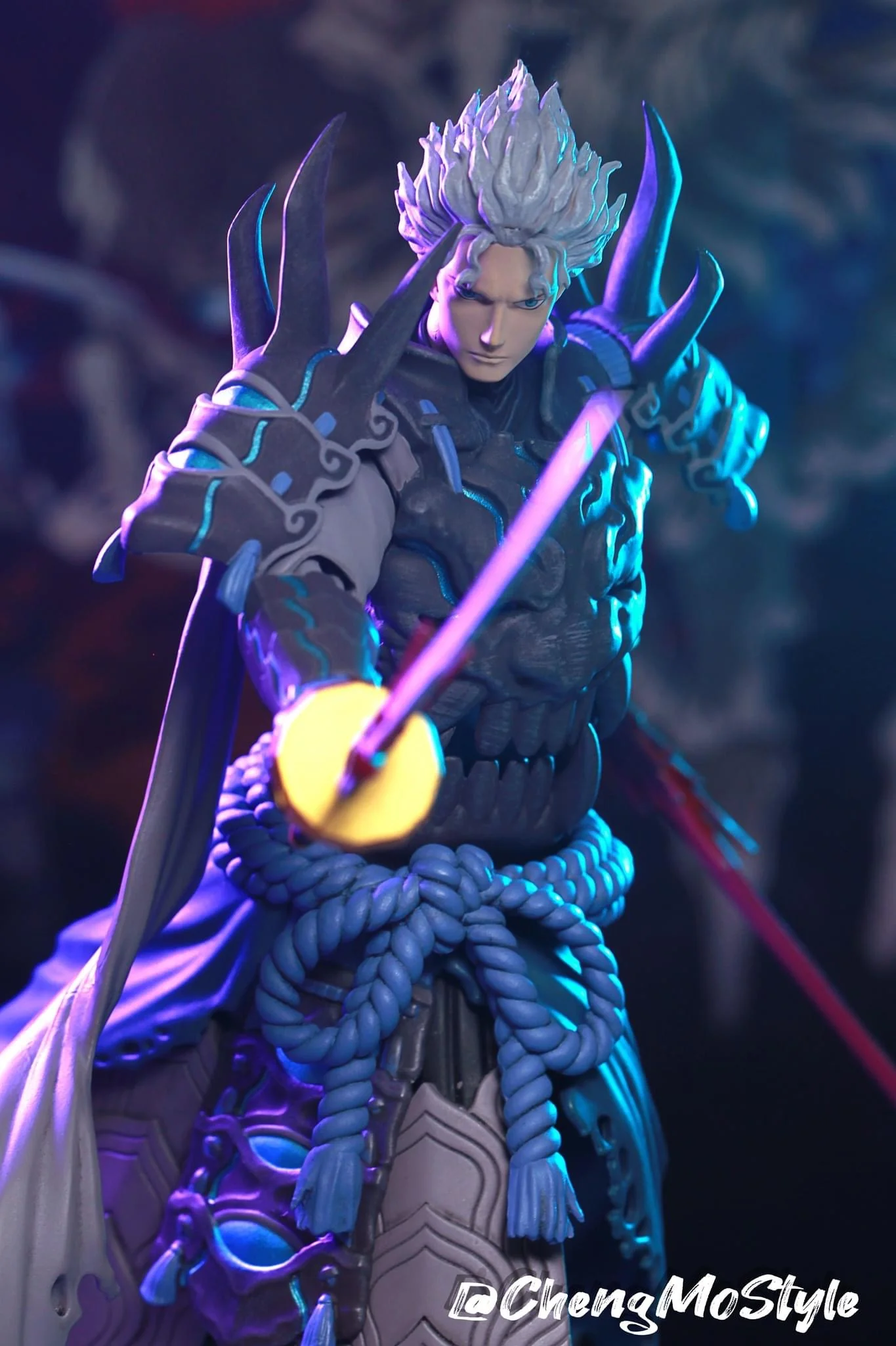 Pedido Figura Getsu Rando - Getsu Fuma Den: Undying Moon marca Storm Collectibles GFUD02 escala pequeña 1/12 - Image 15