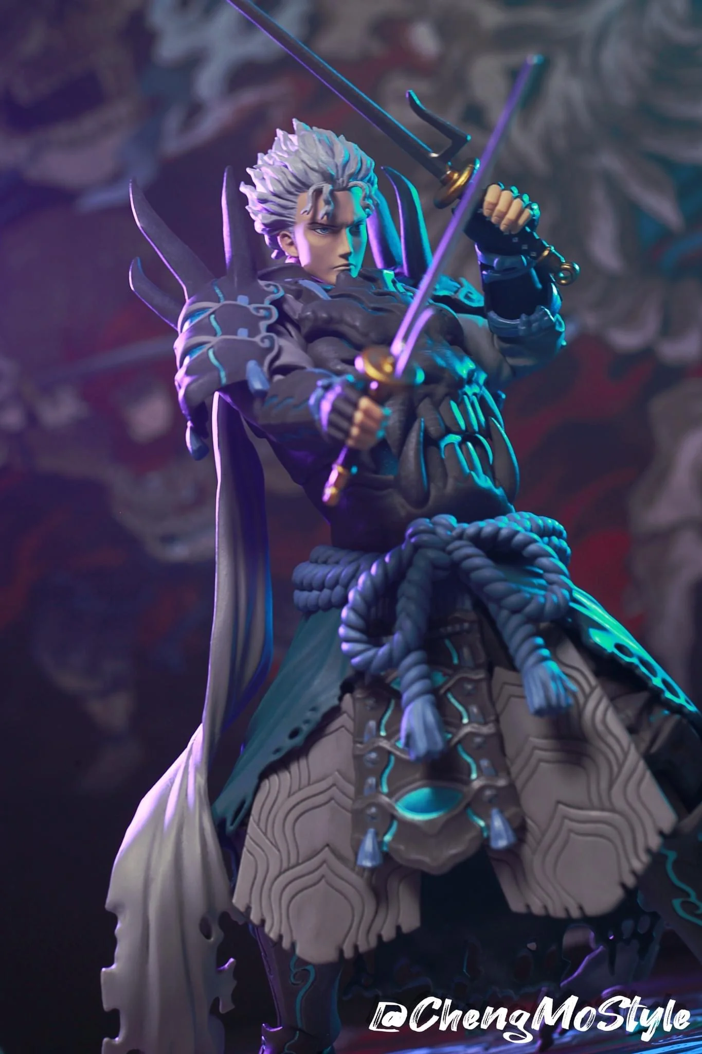 Pedido Figura Getsu Rando - Getsu Fuma Den: Undying Moon marca Storm Collectibles GFUD02 escala pequeña 1/12 - Image 16