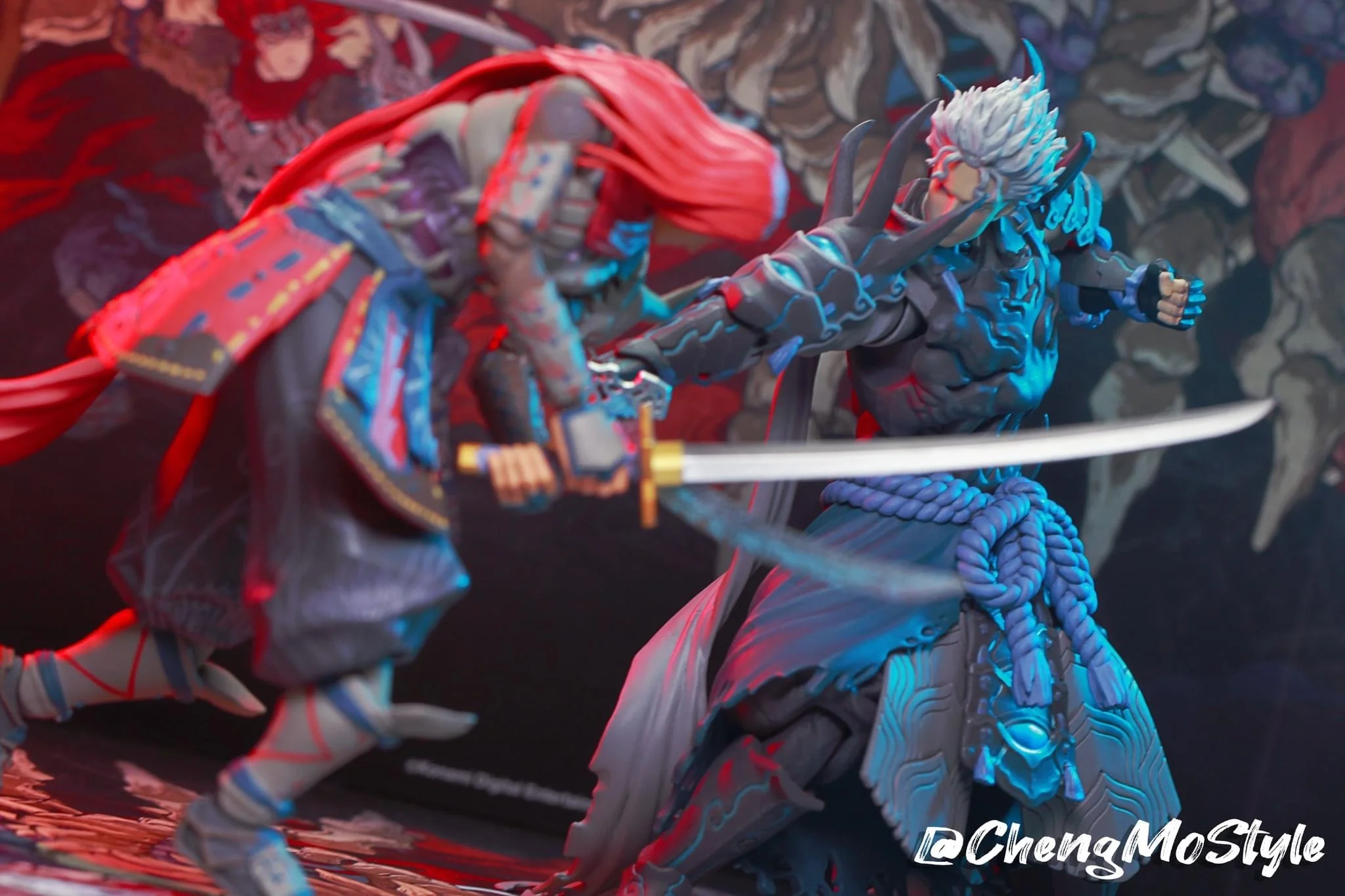 Pedido Figura Getsu Rando - Getsu Fuma Den: Undying Moon marca Storm Collectibles GFUD02 escala pequeña 1/12 - Image 30