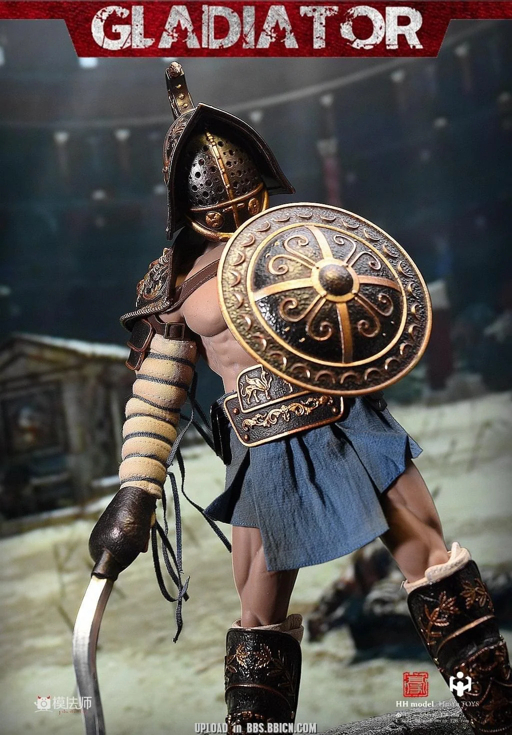 Pedido Figura Gladiator Hoplomachus marca HaoyuToys HH18033 escala 1/6 - Image 14