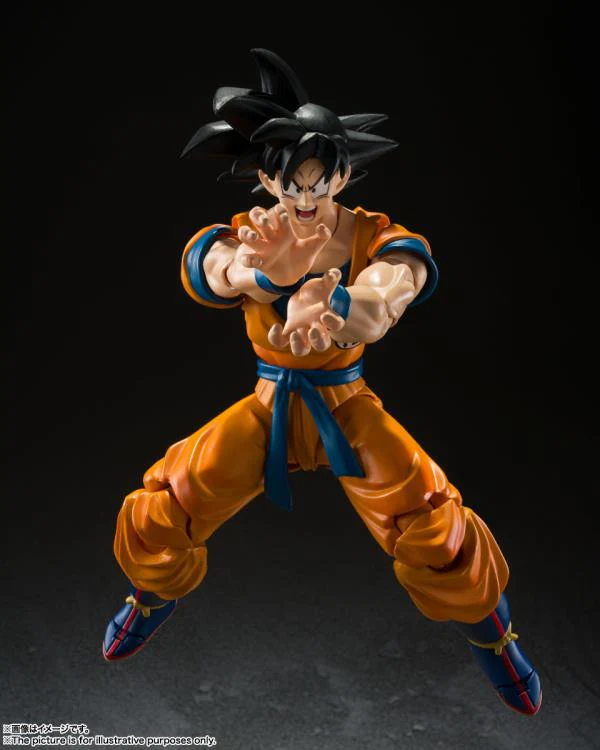 Pedido Figura Goku - Dragon Ball Super: Super Hero - S.H.Figuarts marca Bandai Spirits escala pequeña 1/12 - Image 4