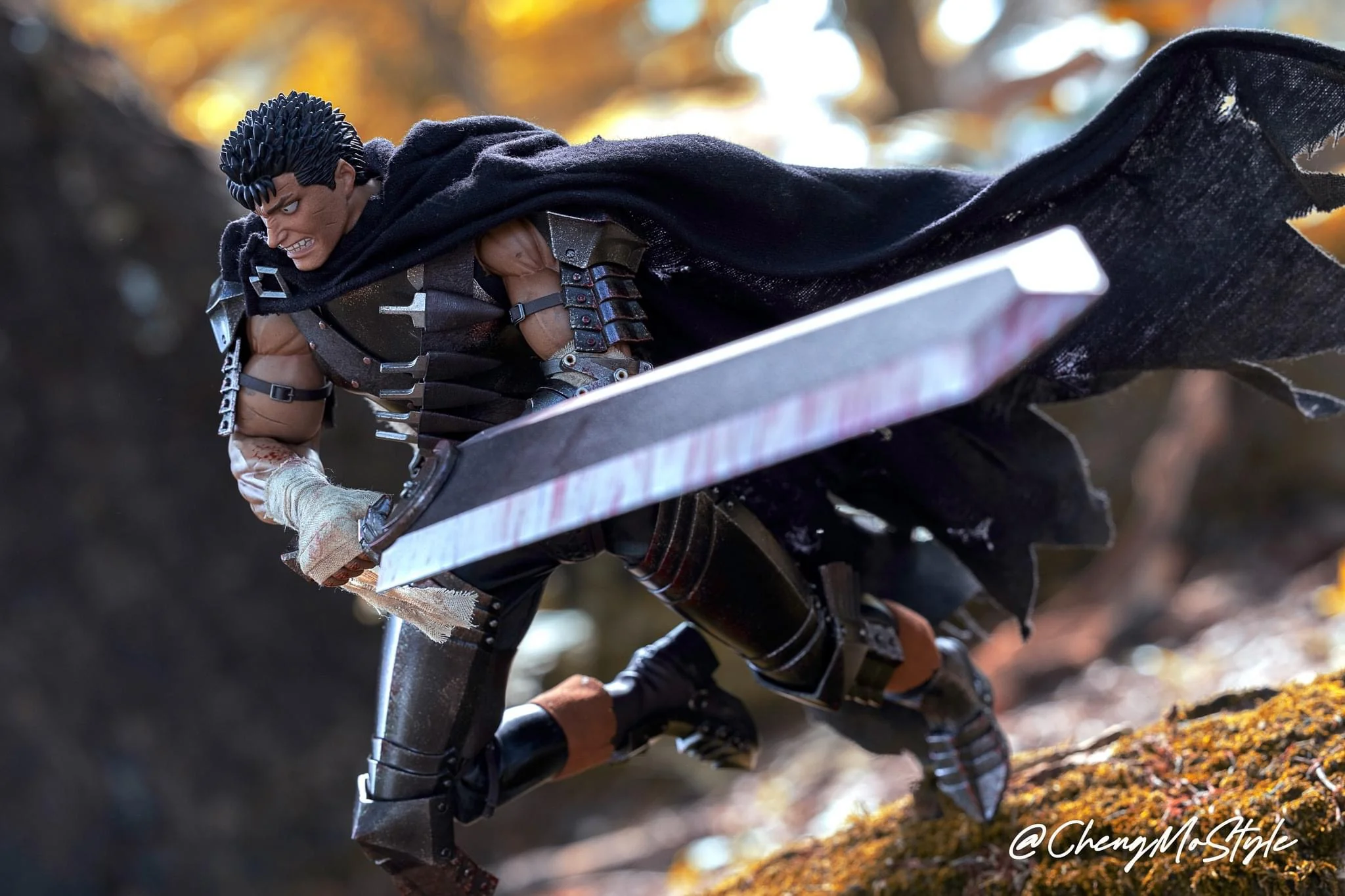 Pedido Figura Guts (Black Swordsman) - BERSERK marca Threezero 3Z0675 escala 1/6 - Image 66
