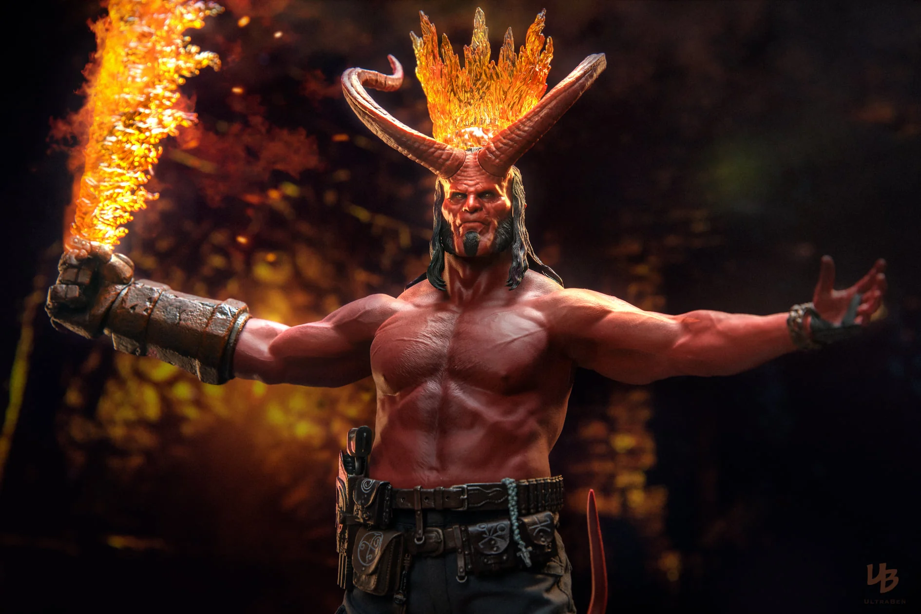 Pedido Figura Hellboy (2019) marca Hot Toys MMS527 escala 1/6 - Image 21