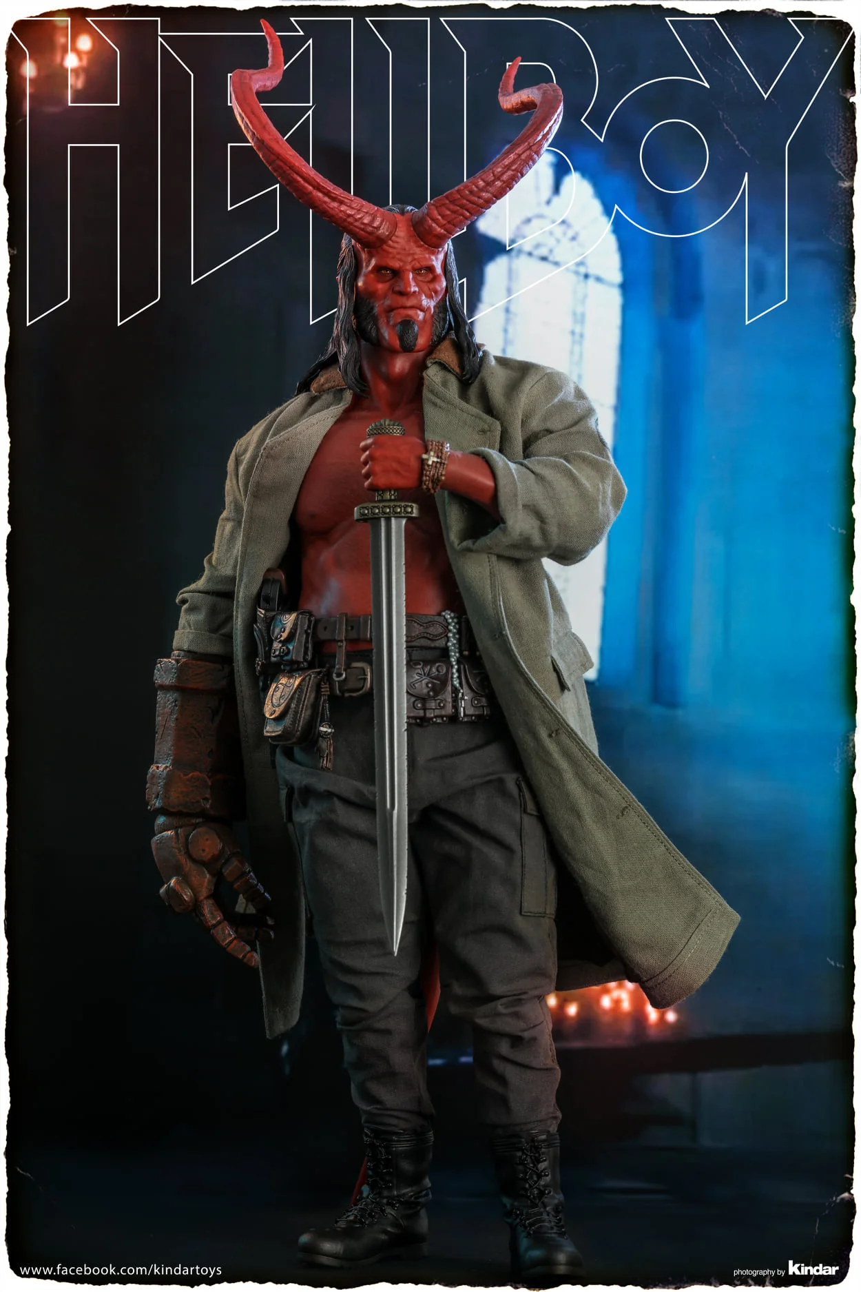 Pedido Figura Hellboy (2019) marca Hot Toys MMS527 escala 1/6 - Image 5