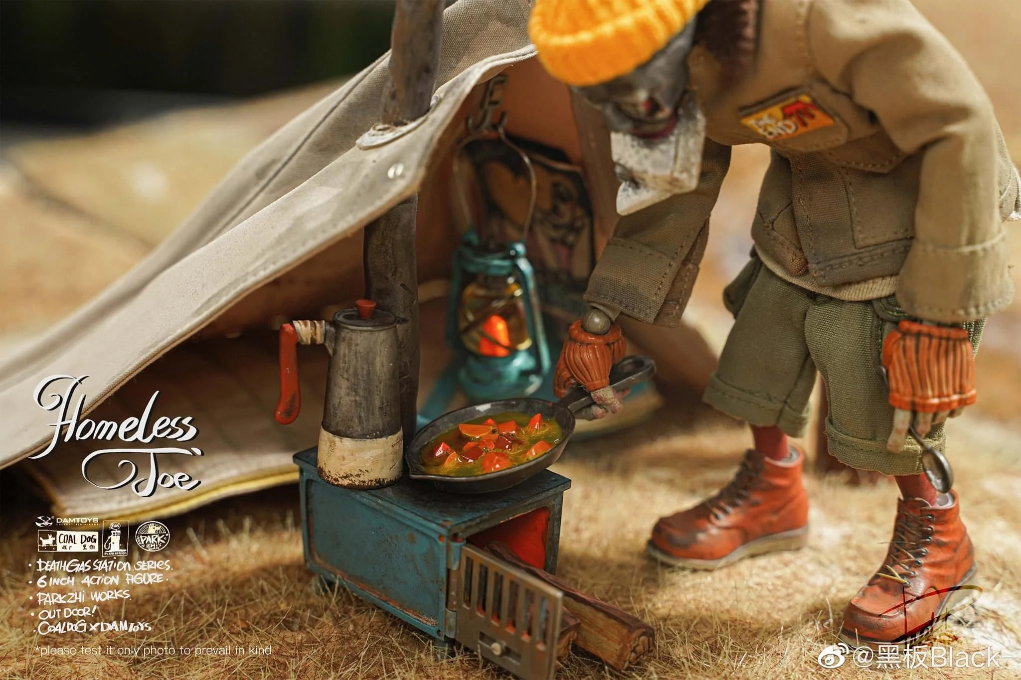Pedido Figura Homeless Joe marca Damtoys X Coaldog PES027 escala pequeña 1/12 (ART TOY) - Image 8