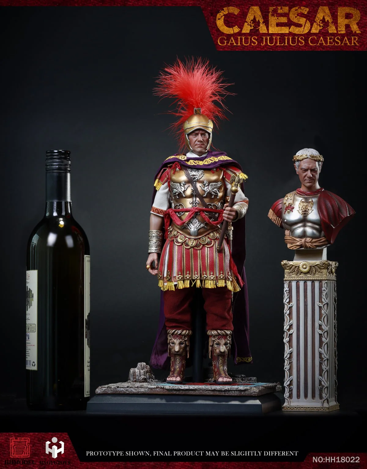Pedido Figura Imperial Army- Julius Caesar (single) marca HaoYuToys HH18023 escala 1/6 - Image 20