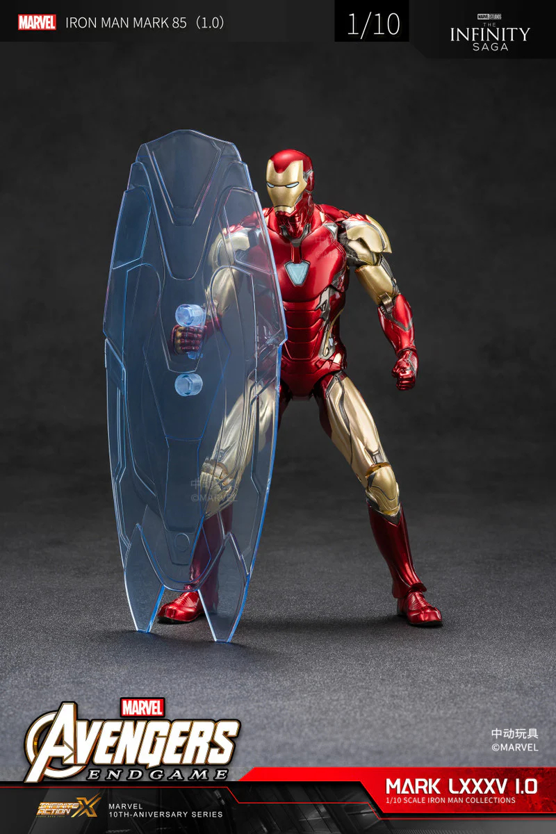 Pedido Figura Iron Man Mark 85 LXXXV 1.0 - Avengers: Infinity Saga marca ZD Toys escala pequeña 1/10 (18 cm) - Image 5