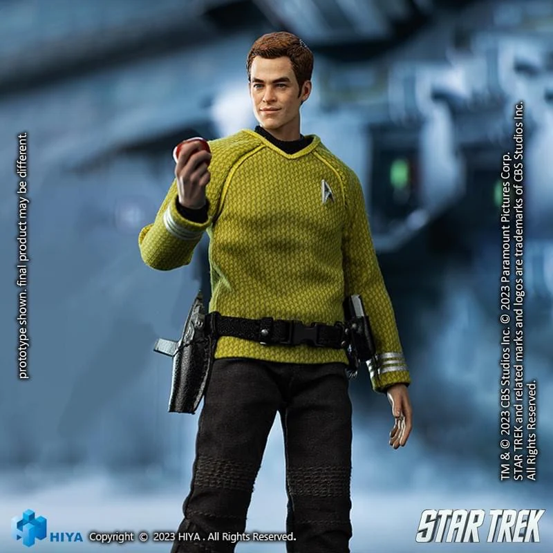 Pedido Figura James T. Kirk (Exclusiva PX Previews) - Star Trek (2009) - Exquisite Super Series marca HIYA ESS0265 escala 1/12 - Image 3