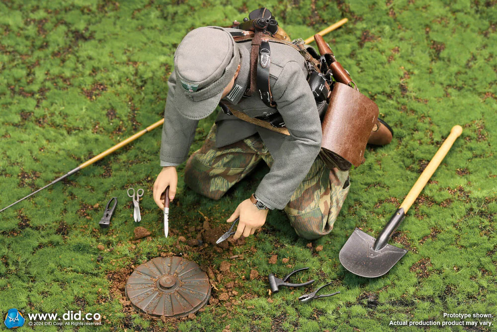 Pedido Figura Jürgen Neumann - WWII German WH Mine Detector marca DID D80180 escala 1/6 - Image 4