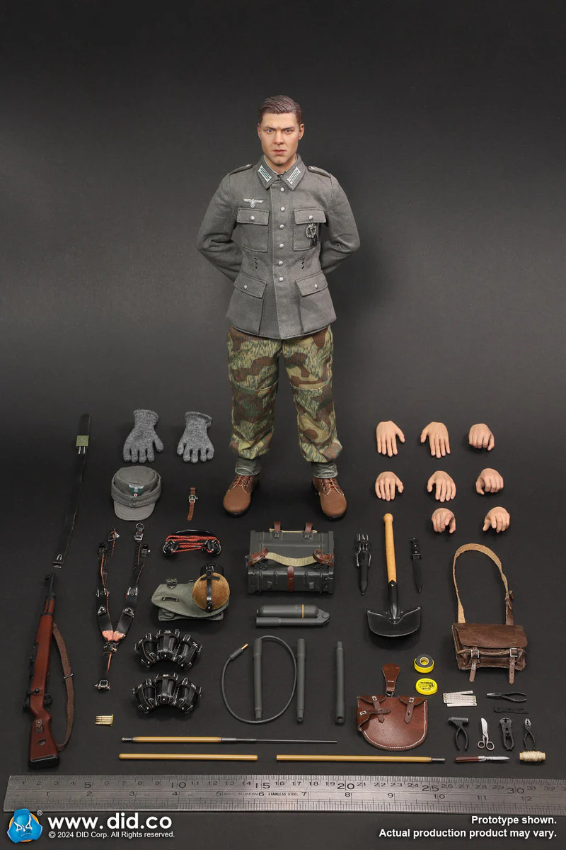 Pedido Figura Jürgen Neumann - WWII German WH Mine Detector marca DID D80180 escala 1/6 - Image 8