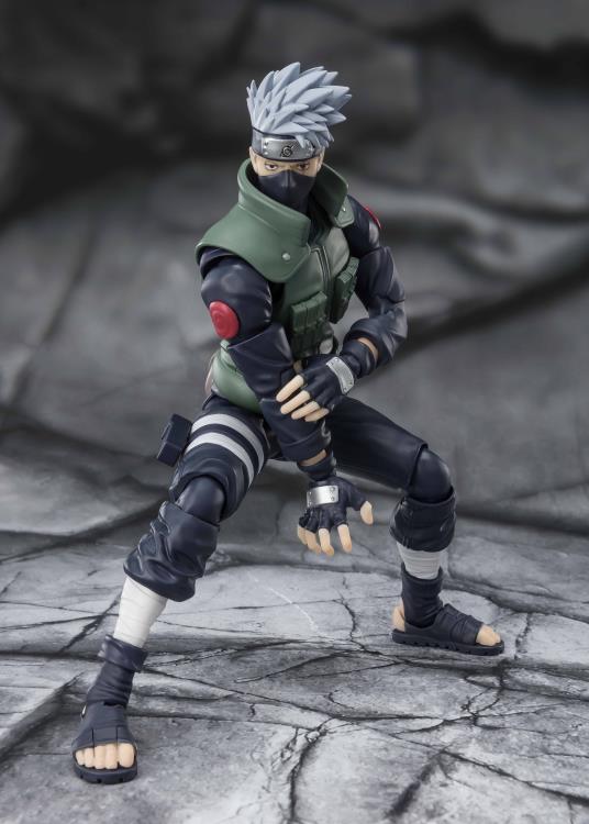 Pedido Figura Kakashi Hatake (Famed Sharingan Hero) - Naruto: Shippuden - S.H.Figuarts marca Bandai Spirits escala pequeña 1/12 - Image 5