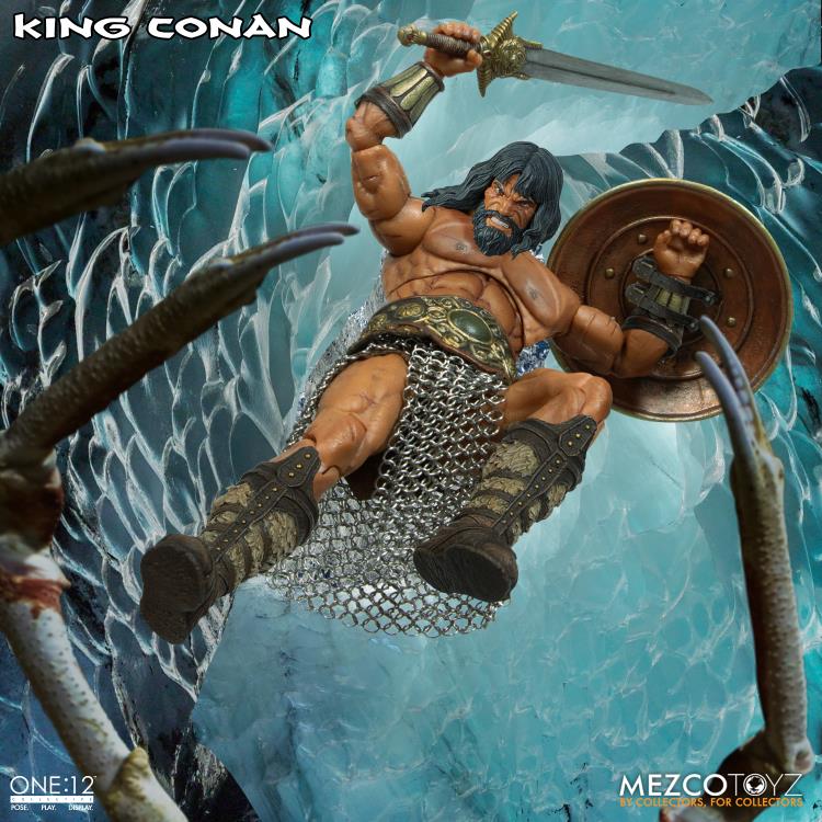 Pedido Figura King Conan - One:12 Collective marca Mezco Toyz 76803 escala pequeña 1/12 - Image 10