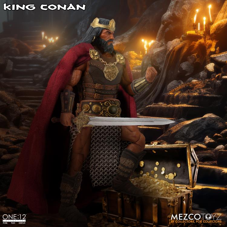 Pedido Figura King Conan - One:12 Collective marca Mezco Toyz 76803 escala pequeña 1/12 - Image 11